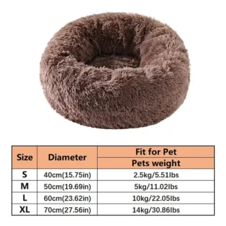 Panier Cocon Douillet pour Chien et Chat